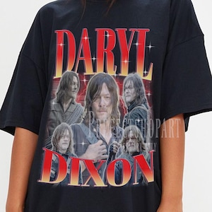 DARYL DIXON Vintage Shirt, Daryl Dixon Homage TShirt, Daryl Dixon Fan Tees, Daryl Dixon Retro 90s Shirt, Daryl Dixon Merch Gift