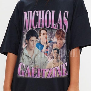 NICHOLAS GALITZINE Vintage Shirt, Nicholas Galitzine Homage Tshirt, Nicholas Galitzine Fan Tees, Nicholas Galitzine Retro 90s Sweater
