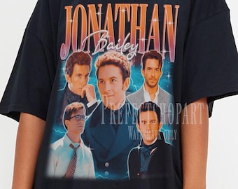 JONATHAN BAILEY Vintage Shirt, Jonathan Bailey Homage Tshirt, Jonathan Bailey Fan Tees, Jonathan Bailey Retro 90s Sweater, Jonathan Bailey