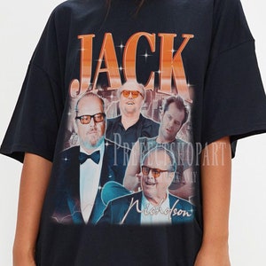 ジャック・ニコルソン シャツ、ジャック・ニコルソン シャイニング シャツ、ジャック・ニコルソン オマージュ T シャツ、ジャック・ニコルソン ヴィンテージ T シャツ、ジャック・ニコルソン おもしろ T シャツ