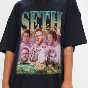 SETH ROGEN Vintage Shirt, Seth Rogen Hommage Fan Tees, Seth Rogen Hommage Retro, Seth Rogen Grafik Retro 90er Jahre, Seth Rogen Merch