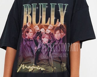 Camisa retro de Tobey Maguire, Camisa de homenaje a Tobey Maguire, Camisa de fan de Tobey Maguire, Camisa de baile divertida de Tobey Maguire