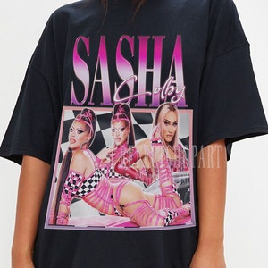 Sasha Colby Retro Shirt, Sasha Colby 90&#39;s Vintage Homage Shirt, Drag Queen Reality Show, Drag Queen Season 15, Gift For Fan