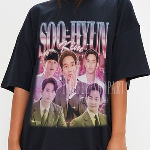 KIM SOO-HYUN Vintage Shirt, Kim Soo-hyun Homage Tshirt, Kim Soo-hyun Fan Tees, Kim Soo-hyun Retro 90s Sweater, Kim Soo-hyun Merch Gift #ari