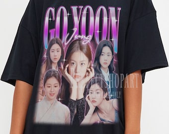 Camiseta Go Yoon Jung, Camisa Go Yoon Jung, Actriz Go Yoon Jung Camisa Vintage, Retro Go Yoon Jung Drama Coreano, Alquimia Naksu Kdrama Fan Gift