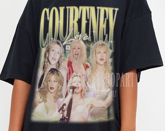 Nashi7 Courtney Love Tシャツ M COURTNEY LOVE Shirt, Courtney Love Homage T-shirt, Courtney