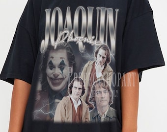 JOAQUIN PHOENIX T-shirt, Legend Actor Vintage Shirt, Birthday Gift Joaquin Phoenix Fan Shirt, Aesthetic Classic Retro Shirt, Joke Shirt Tee