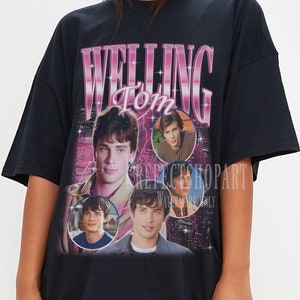 TOM WELLING Shirt, Tom Welling amerikanischer Schauspieler T-Shirt, lustiges Tom Welling Bootleg Merch Fans Geschenk, Vintage Tom Welling Retro Hommage T-Shirts