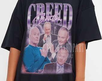 CREED BRATTON Shirt, Creed Bratton Bootleg T-Shirt, Creed Bratton Grass Roots Vintage Fans Gift, Creed Bratton The Office Retro 90s Merch