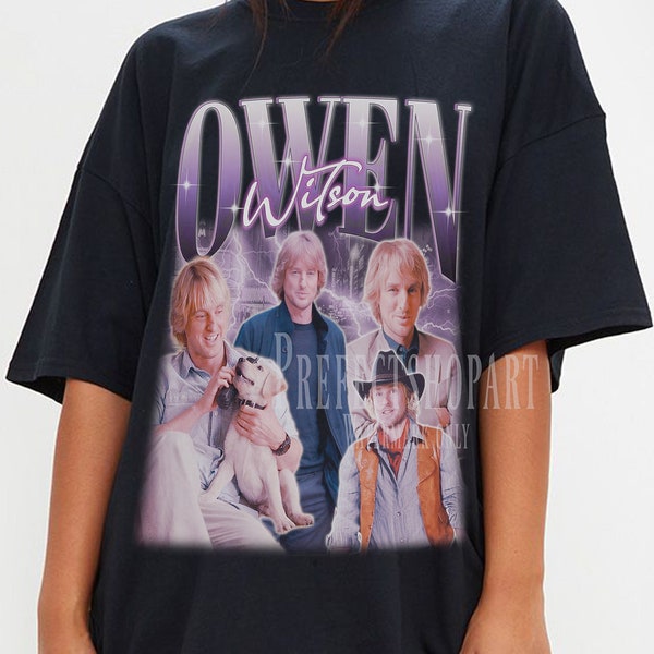 Owen Wilson Vintage Shirt, owen wilson Homage Tshirt, owen wilson Fan Tees, owen wilson Retro 90s Sweater, owen wilson Merch Gift