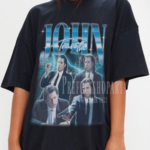 JOHN TRAVOLTA Vintage Shirt, John Confused Travolta Tshirt, John Travolta Fan Tee, John Travolta Retro 90s Sweater, John Travolta Merch