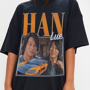 Han Lue Retro Shirt, Han Lue Shirt, Tokyo Drift Retro Shirt, Han Lue 90&#39;s Vintage Homage Shirt, Han Lue Gift for fan