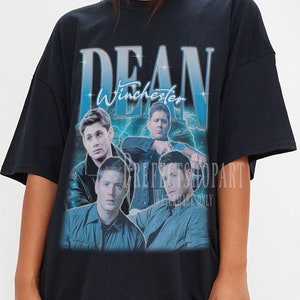 DEAN Winchester Shirt, Dean Winchester Supernatural Shirt, Jensen Ackles Actor Retro Shirt, Supernatural Dean Winchester Tshirt, Dean, Sam