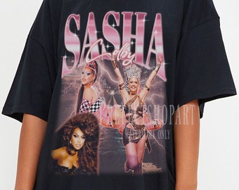 Sasha Colby Retro Shirt, Sasha Colby 90's Vintage Homage Shirt, Drag Queen Reality Show, Drag Queen Season 15, Gift For Fan
