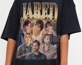 JARED PADALECKI Vintage Shirt, Jared Padalecki Homage Retro, Jared Padalecki Tees, Jared Padalecki 90s Sweater, Jared Padalecki Merch Gift