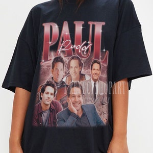 Paul Rudd American Actor Vintage Shirt, Paul Rudd Homage Tshirt, Paul Rudd Fan Tees, Paul Rudd Retro 90s Sweater, Paul Rudd Merch Gift