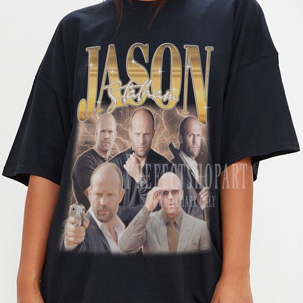 Jason Statham Vintage Shirt, Jason Statham Homage Tshirt, Jason Statham Fan Tees, Jason Statham Retro 90s Sweater, Jason Statham