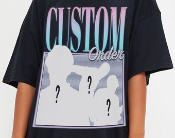 Pedido personalizado Camisa vintage, hasta usted camisa, inserte su diseño, camisa personalizada, camisa personalizada, cambie su diseño aquí camisa