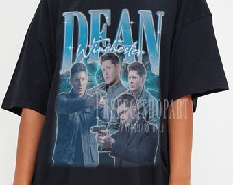 Dean Winchester Retro Shirt, Dean Winchester Supernatural Shirt, Jensen Ackles Actor Retro Shirt, Supernatural Dean Winchester Tshirt