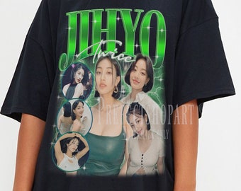 Jihyo Twice Retro Graphic Tee, Korean Tour T-shirt - Etsy