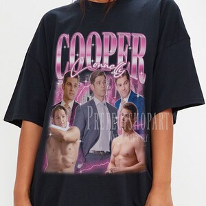 COOPER CONNELLY Retro T-shirt - Cooper Connelly Vintage T-shirt, Cooper Connelly Hyllning 90-tals T-shirt, Mike Vogel Fans Present T-shirt