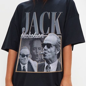 Jack Nicholson Retro Shirt, Jack Nicholson Homage Shirt, Jack Nicholson Shirt,Jack Nicholson Unisex Shirt, Jack Nicholson Actor Comedian Tee