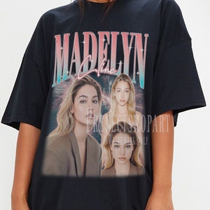 Madelyn Cline Retro Camicia, Madelyn Cline Camicia, Madelyn Cline 90's Vintage Omaggio Camicia, Regalo per Donne e Uomo T-Shirt Unisex