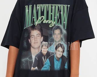 MATTHEW PERRY Vintage Shirt, Chandler Bing Hommage Tshirt, Chandler Bing Fan Tees, Matthew Perry Retro 90er Jahre Pullover, Mike O'Donnell Merch Geschenk
