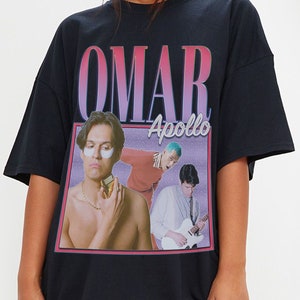 Omar Apollo Retro Shirt, Omar Apollo Shirt, Omar Apollo Fan Shirt, Omar Apollo 90's Vintage Homage Shirt, Omar Apollo Gift for Fan