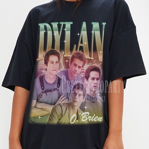 DYLAN O&#39;BRIEN Retro T-shirt - Dylan O&#39;brien Tee, Dylan O&#39;brien Long Sleeve Shirt, Dylan O&#39;brien Youth Tee, Dylan O&#39;brien Kids Tee