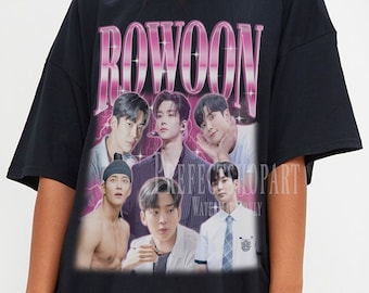 Rowoon Retro T-shirt, SF9 Rowoon Shirt, SF9 Rowoon Kpop Merch