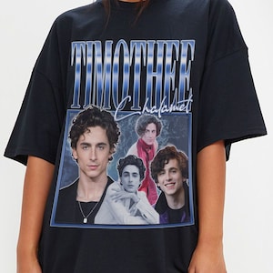 Timothee Chalamet Vintage Shirt, The kinngg Hommage Tshirt, Timothee Chalamet Fan Tees, Timothee Chalamet Retro 90er Jahre