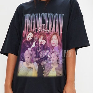Jeongyeon zweimal, Jeongyeon Shirt, Jeongyeon Fan T-Shirt, Jeongyeon zweimal Merch, Jeongyeon Vintage Tshirt, Retro Jeongyeon koreanische Sänger Tour
