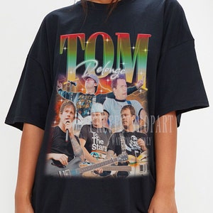 Limited TOM DELONGE Retro T-shirt - Tom Delonge Bootleg Tee, Tom Delonge Vintage T-Shirt, Tom Delonge Homage Shirt, Tom Delonge Fan Merch