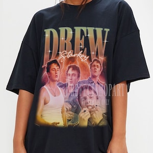 DREW STARKEY Retro T-shirt - Drew Starkey Bootleg Tees, Drew Starkey Long Sleeve Shirt, Drew Starkey Homage Shirt, Drew Starkey Kids Tee