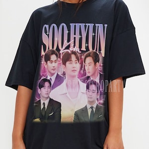 KIM SOO-HYUN Vintage Shirt, Kim Soo-hyun Homage Tshirt, Kim Soo-hyun Fan Tees, Kim Soo-hyun Retro 90s Sweater, Kim Soo-hyun Merch Gift #ari