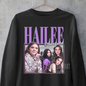 Hailee Steinfeld Retro Sweatshirt, Hailee Steinfeld Homage Sweatshirt, Hailee Steinfeld Sweatshirt, Hailee Steinfeld Unisex Sweatshirt