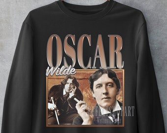 Oscar Wilde Sweatshirt, Oscar Wilde Homage Sweatshirt, Oscar Wilde Sweatshirt, Oscar Wilde Unisex Sweatshirt, Oscar Wilde Crewneck