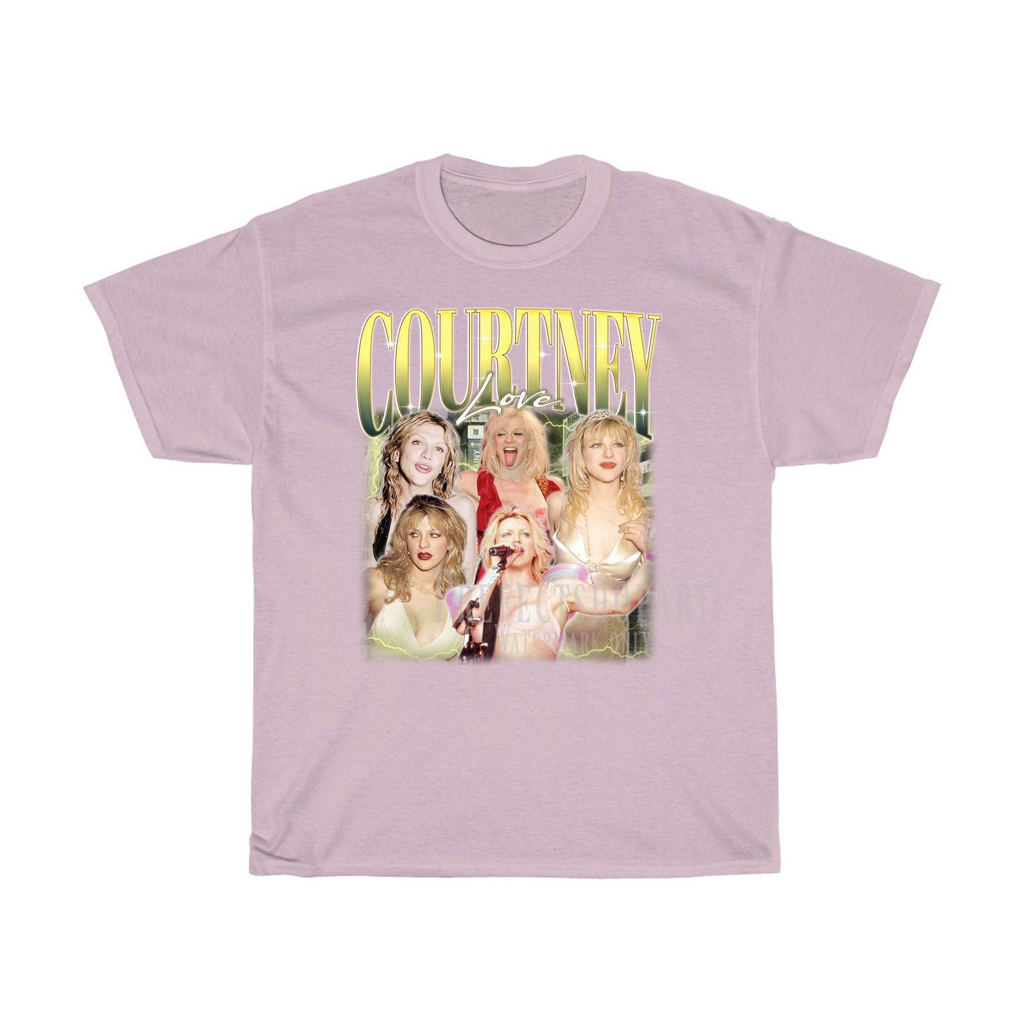 COURTNEY LOVE Shirt, Courtney Love Homage T-shirt, Courtney