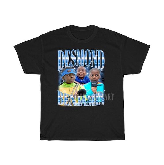DESMOND BENJAMIN Vintage Shirt, Homage Tshirt, Desmond Benjamin