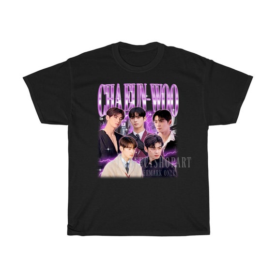 CHA EUNWOO T-shirt - Cha Eunwoo Fans Shirt, Cha Eunwoo Vintage