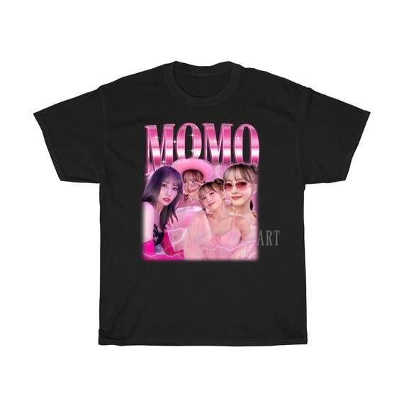 twice MOMO Tシャツ　新品未開封 Twice Momo Retro Bootleg T-shirt - Twice Shirt - Kpop Shirt - Kpop