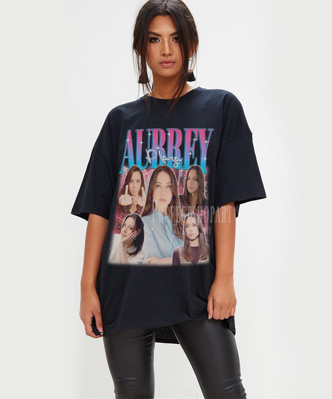 Retro Aubrey Christina Plaza Shirt, Aubrey Plaza T-shirt,aubrey Plaza T