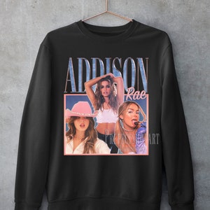 Addison Rae Retro Sweatshirt, Addison Rae Homage Sweatshirt, Addison Rae Sweatshirt, Addison Rae Unisex Sweatshirt, Addison Rae Unisex