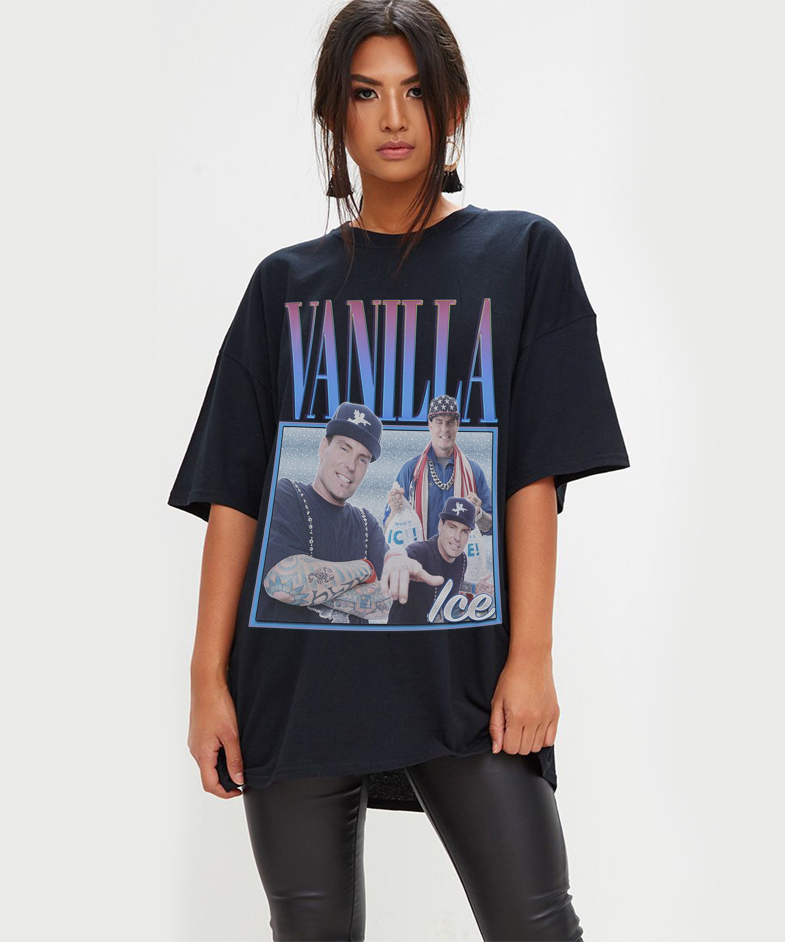 Vanilla Vanilla Ice ヴィンテージ Tシャツ ラップT ヒップホップ 90s 