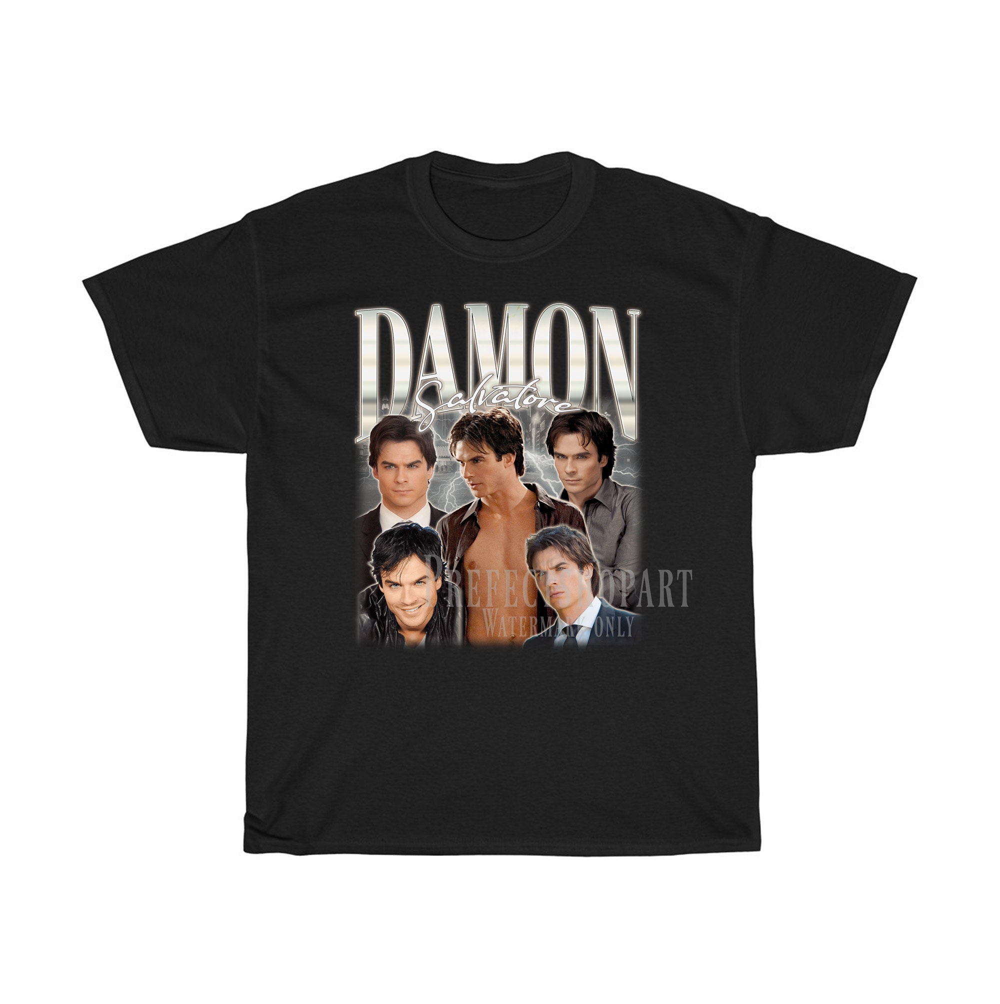 DAMON SALVATORE Retro Shirt, Damon Salvatore Bootleg T-shirt, Vintage Ian  Somerhalder Merch , Movies and Series Tee - Etsy, image size:2000x2008