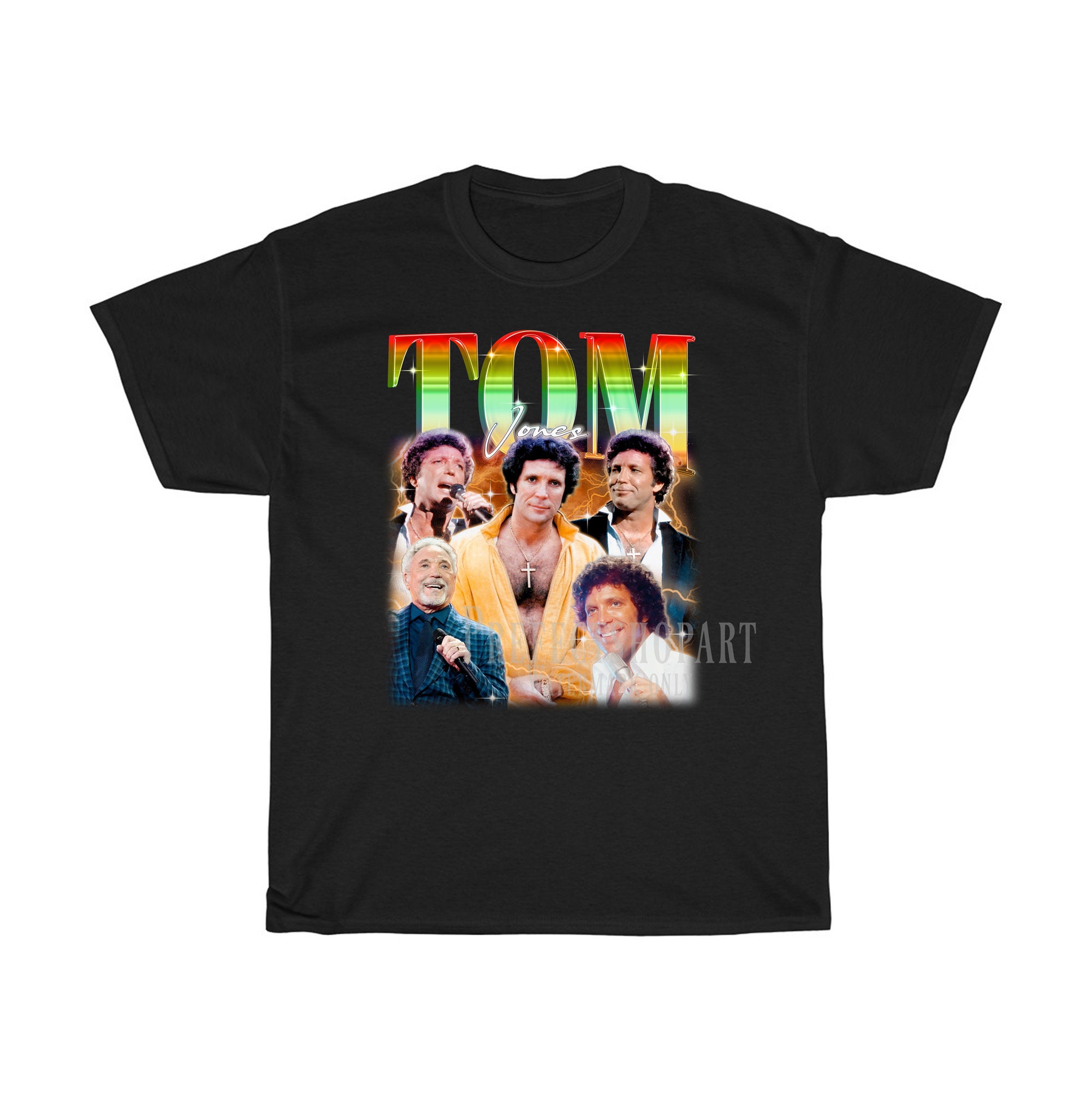 Tom Jones Shirt, Tom Jones 90's Shirt, Tom Jones Retro Vintage
