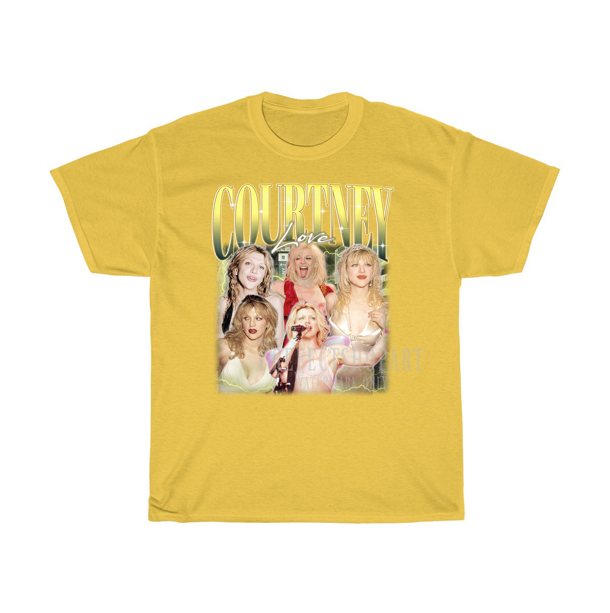 COURTNEY LOVE Shirt, Courtney Love Homage T-shirt, Courtney