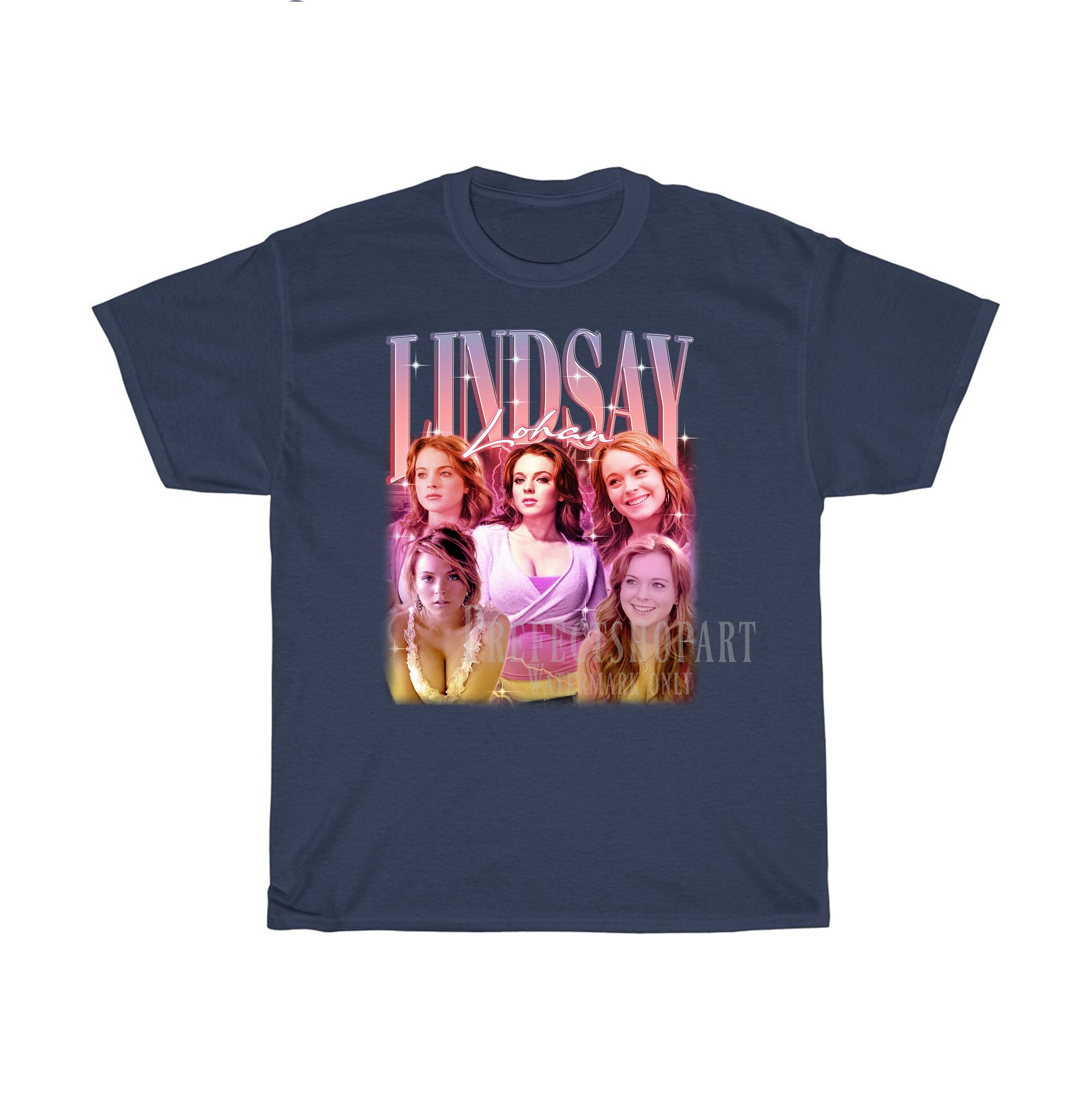 LINDSAY LOHAN Shirt, Lindsay Lohan Homage T-shirt, Lindsay Dee