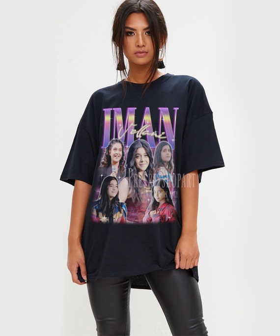 IMAN VELLANI Vintage Shirt, Iman Vellani Homage Tshirt, Iman Vellani Fan Tees, Iman Vellani Retro 90s Sweater, Iman Vellani Merch Gift